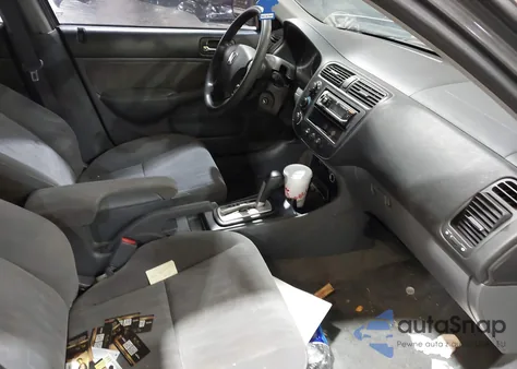 2004 Honda Civic Lx из США, поврежденный, VIN 2HGES16544H538907